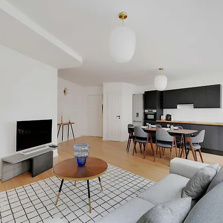 Apartman Superb 2 Bedroom 4p Alesia Párizs