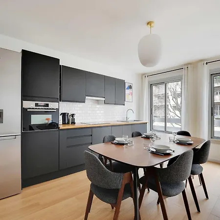 Superb 2 Bedroom 4p Alesia *