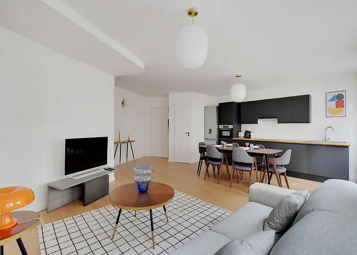 Apartament Superb 2 Bedroom 4p Alesia Paryż